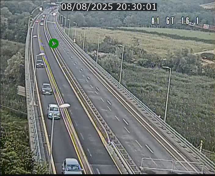 <h2>Traffic live webcam Luxembourg Niederanven - A1 direction Allemagne - BK 16.1</h2>