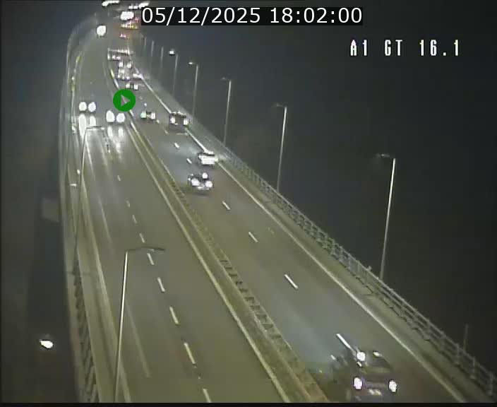 <h2>Traffic live webcam Luxembourg Niederanven - A1 direction Allemagne - BK 16.1</h2>