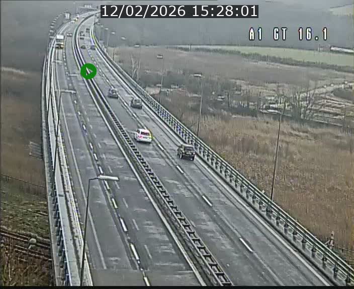 <h2>Traffic live webcam Luxembourg Niederanven - A1 direction Allemagne - BK 16.1</h2>