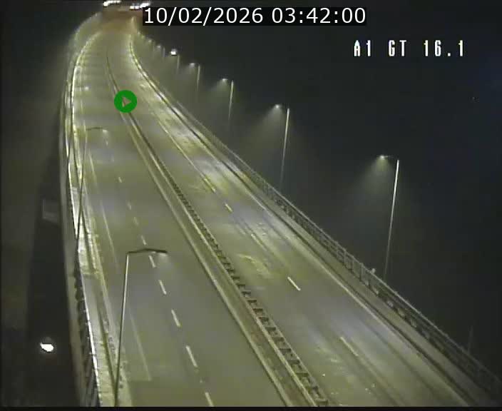 Traffic live webcam Luxembourg Niederanven - A1 direction Allemagne - BK 16.1