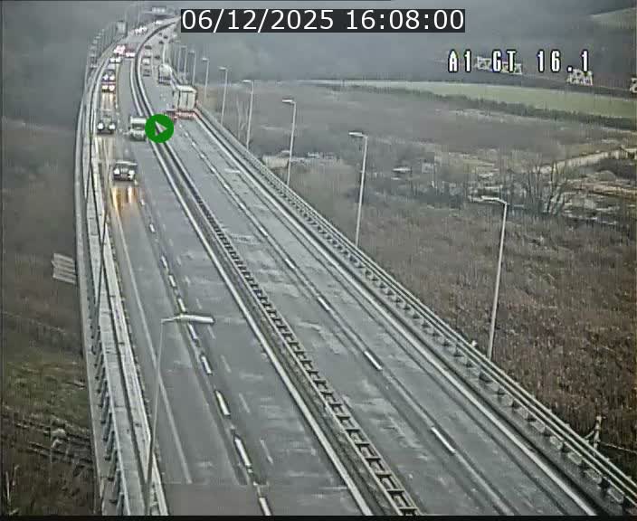 <h2>Traffic live webcam Luxembourg Niederanven - A1 direction Allemagne - BK 16.1</h2>