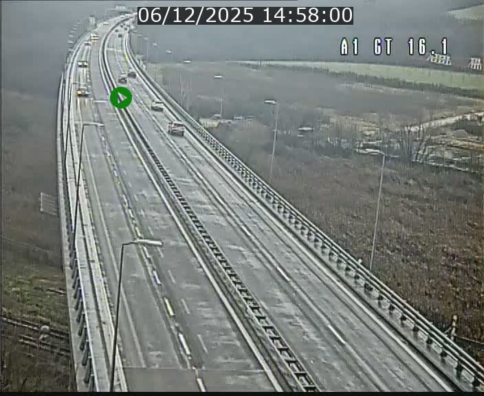 <h2>Traffic live webcam Luxembourg Niederanven - A1 direction Allemagne - BK 16.1</h2>