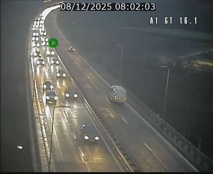 <h2>Traffic live webcam Luxembourg Niederanven - A1 direction Allemagne - BK 16.1</h2>