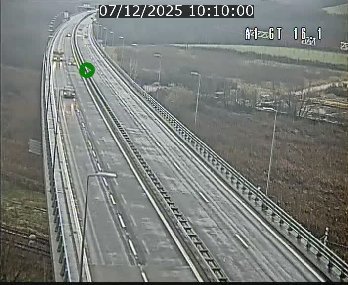 <h2>Traffic live webcam Luxembourg Niederanven - A1 direction Allemagne - BK 16.1</h2>