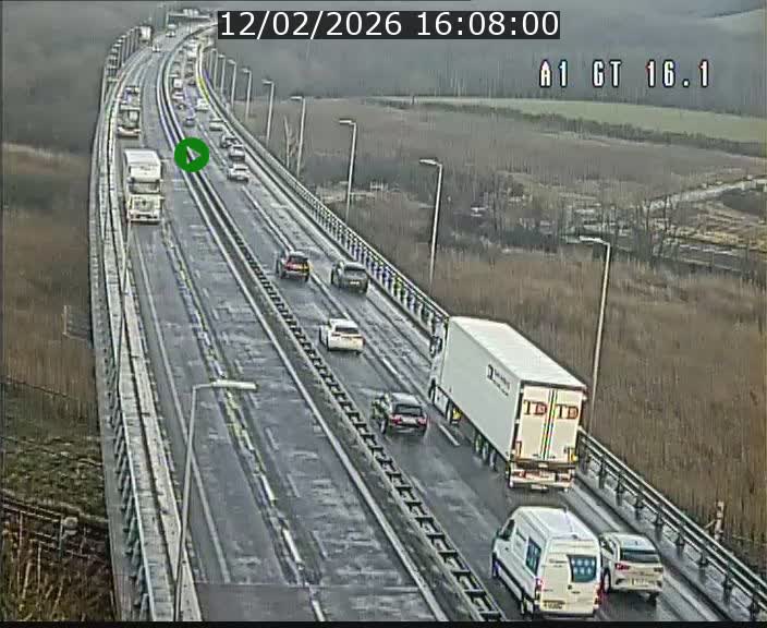 <h2>Traffic live webcam Luxembourg Niederanven - A1 direction Allemagne - BK 16.1</h2>