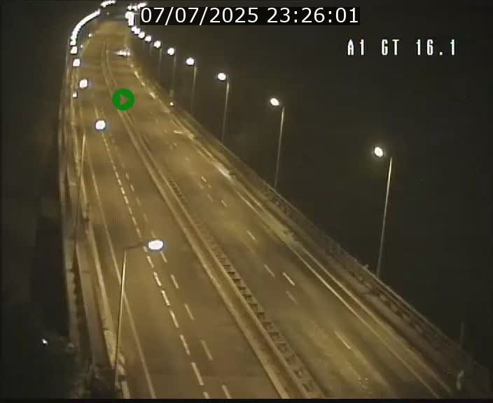 Traffic live webcam Luxembourg Niederanven - A1 direction Allemagne - BK 16.1