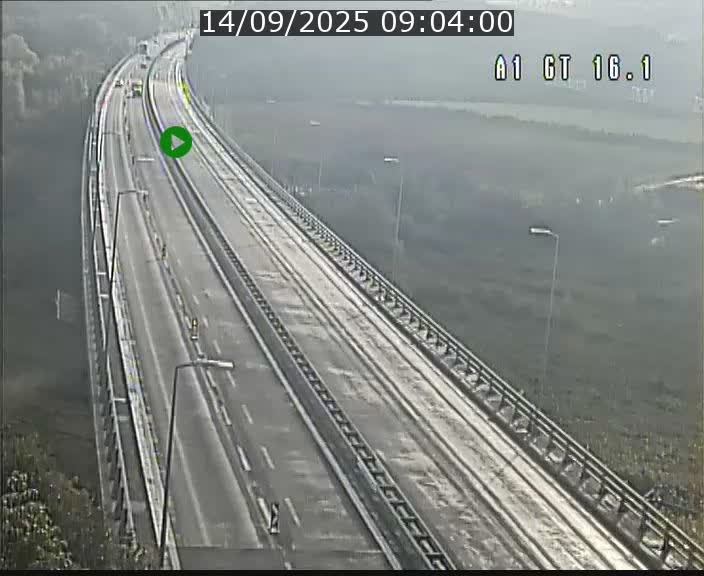<h2>Traffic live webcam Luxembourg Niederanven - A1 direction Allemagne - BK 16.1</h2>