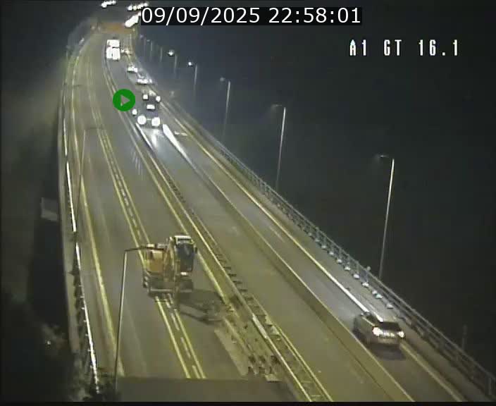 <h2>Traffic live webcam Luxembourg Niederanven - A1 direction Allemagne - BK 16.1</h2>