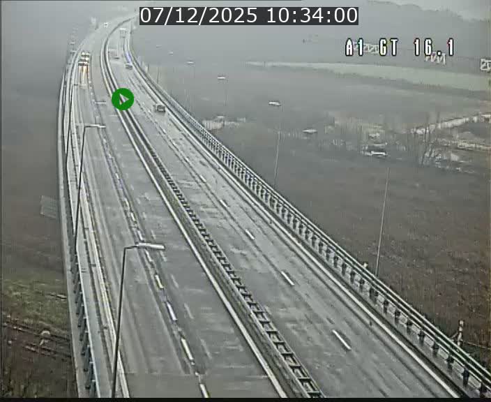 <h2>Traffic live webcam Luxembourg Niederanven - A1 direction Allemagne - BK 16.1</h2>