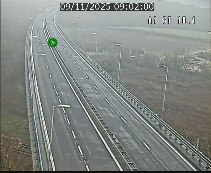 <h2>Traffic live webcam Luxembourg Niederanven - A1 direction Allemagne - BK 16.1</h2>