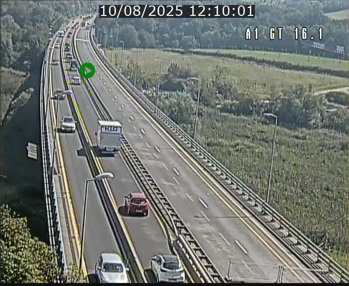 <h2>Traffic live webcam Luxembourg Niederanven - A1 direction Allemagne - BK 16.1</h2>
