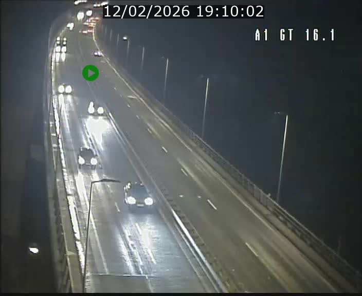 <h2>Traffic live webcam Luxembourg Niederanven - A1 direction Allemagne - BK 16.1</h2>