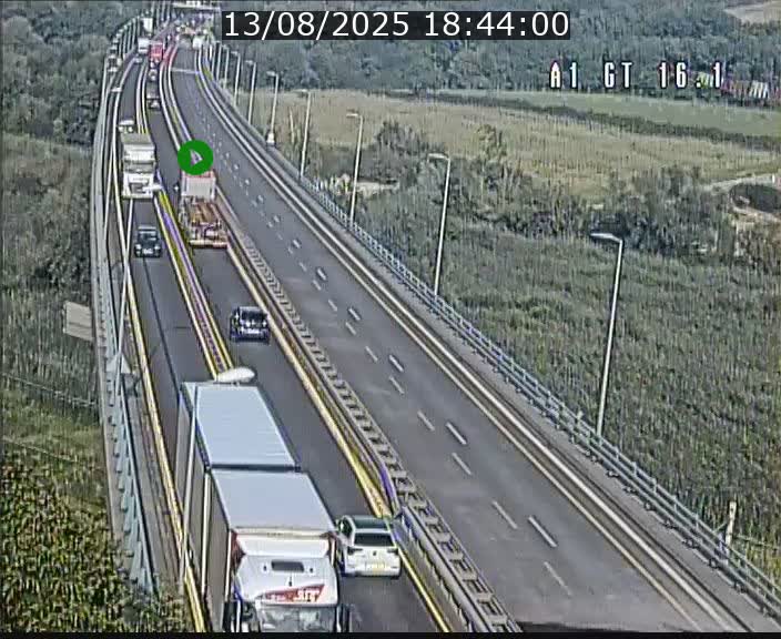 <h2>Traffic live webcam Luxembourg Niederanven - A1 direction Allemagne - BK 16.1</h2>