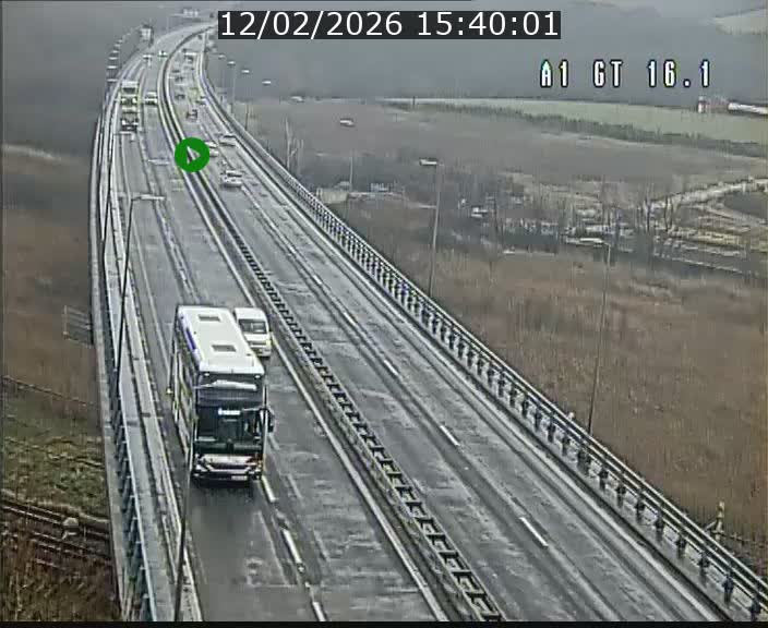 <h2>Traffic live webcam Luxembourg Niederanven - A1 direction Allemagne - BK 16.1</h2>
