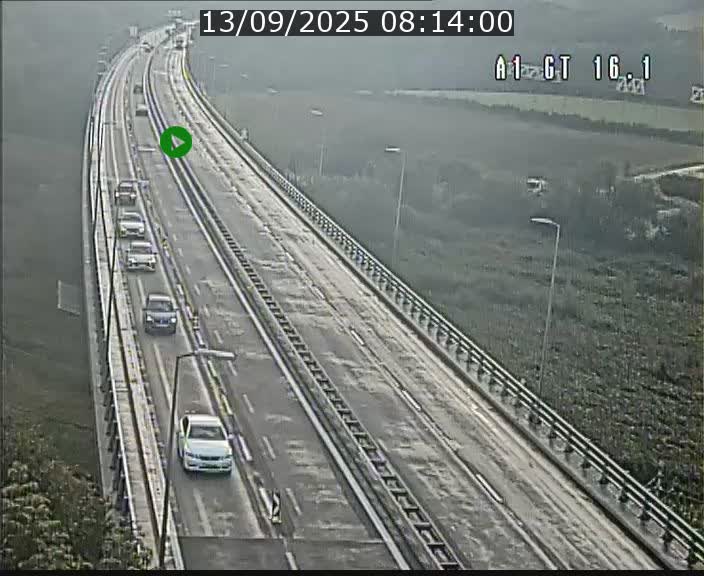<h2>Traffic live webcam Luxembourg Niederanven - A1 direction Allemagne - BK 16.1</h2>