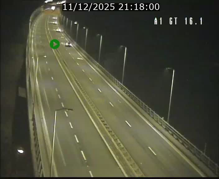 <h2>Traffic live webcam Luxembourg Niederanven - A1 direction Allemagne - BK 16.1</h2>