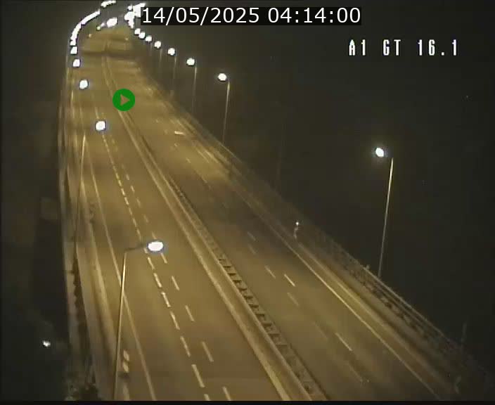 <h2>Traffic live webcam Luxembourg Niederanven - A1 direction Allemagne - BK 16.1</h2>