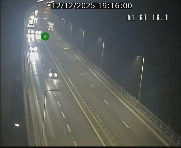 <h2>Traffic live webcam Luxembourg Niederanven - A1 direction Allemagne - BK 16.1</h2>