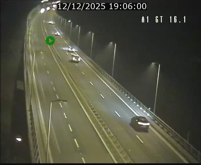 <h2>Traffic live webcam Luxembourg Niederanven - A1 direction Allemagne - BK 16.1</h2>
