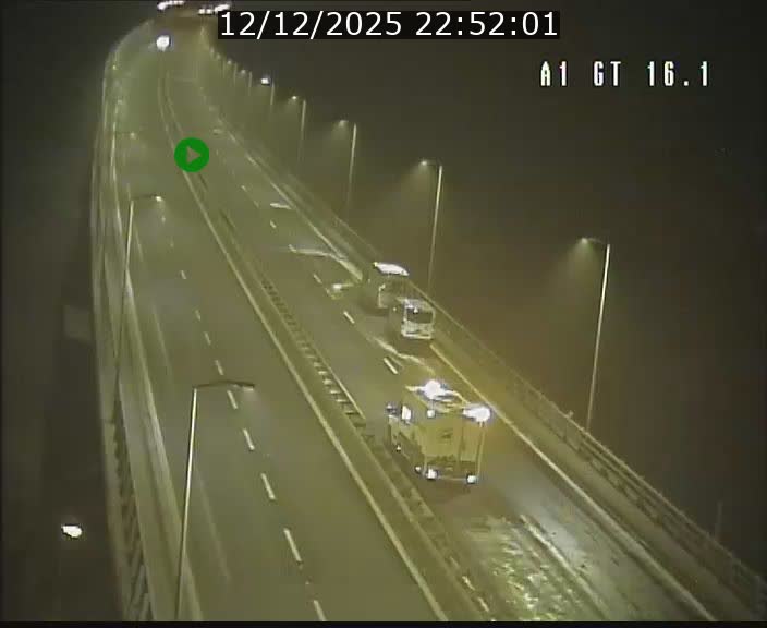 <h2>Traffic live webcam Luxembourg Niederanven - A1 direction Allemagne - BK 16.1</h2>