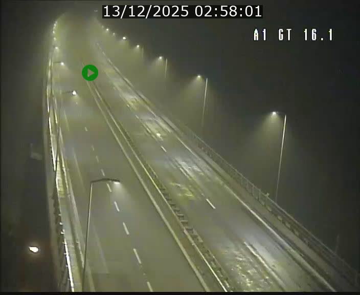 <h2>Traffic live webcam Luxembourg Niederanven - A1 direction Allemagne - BK 16.1</h2>