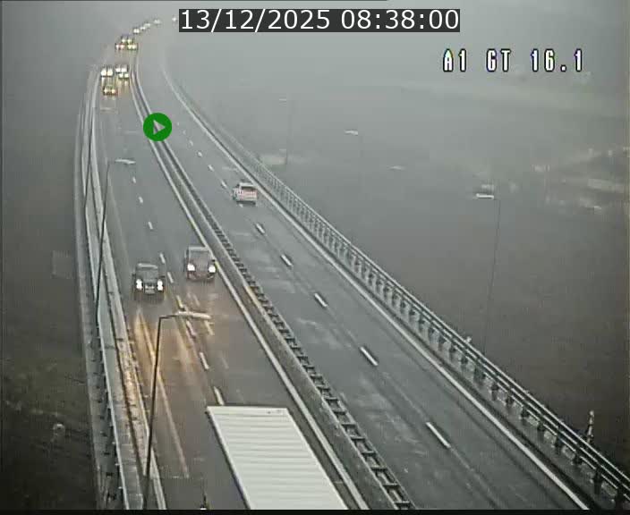 <h2>Traffic live webcam Luxembourg Niederanven - A1 direction Allemagne - BK 16.1</h2>