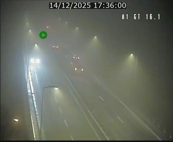 <h2>Traffic live webcam Luxembourg Niederanven - A1 direction Allemagne - BK 16.1</h2>