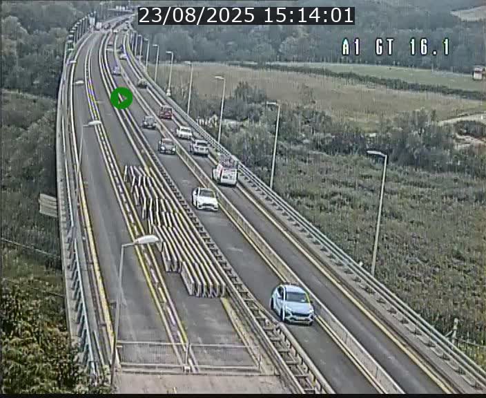 <h2>Traffic live webcam Luxembourg Niederanven - A1 direction Allemagne - BK 16.1</h2>
