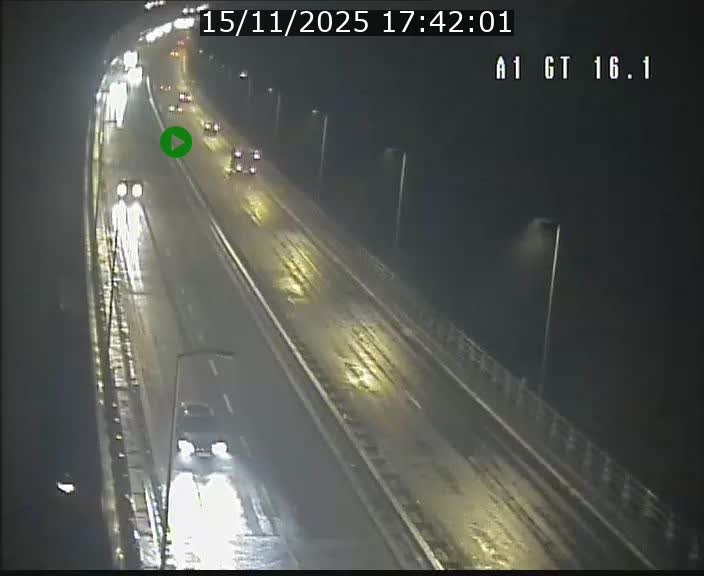 Traffic live webcam Luxembourg Niederanven - A1 direction Allemagne - BK 16.1