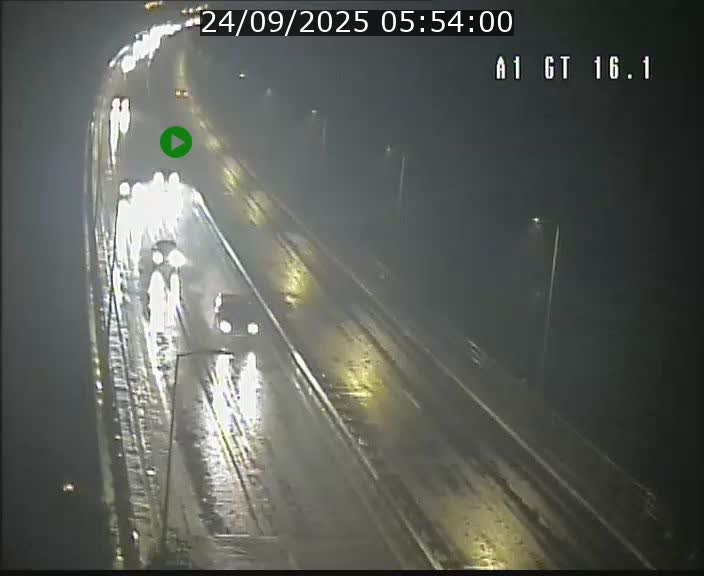 <h2>Traffic live webcam Luxembourg Niederanven - A1 direction Allemagne - BK 16.1</h2>