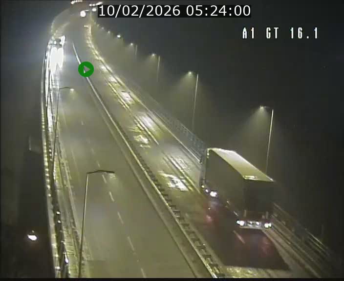 <h2>Traffic live webcam Luxembourg Niederanven - A1 direction Allemagne - BK 16.1</h2>