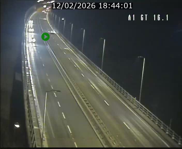 <h2>Traffic live webcam Luxembourg Niederanven - A1 direction Allemagne - BK 16.1</h2>