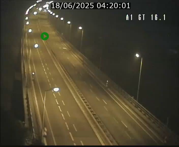 <h2>Traffic live webcam Luxembourg Niederanven - A1 direction Allemagne - BK 16.1</h2>