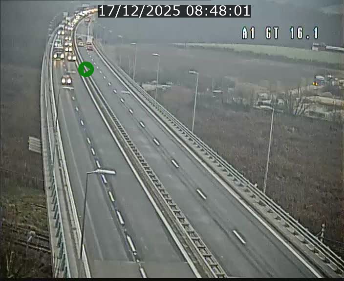 <h2>Traffic live webcam Luxembourg Niederanven - A1 direction Allemagne - BK 16.1</h2>