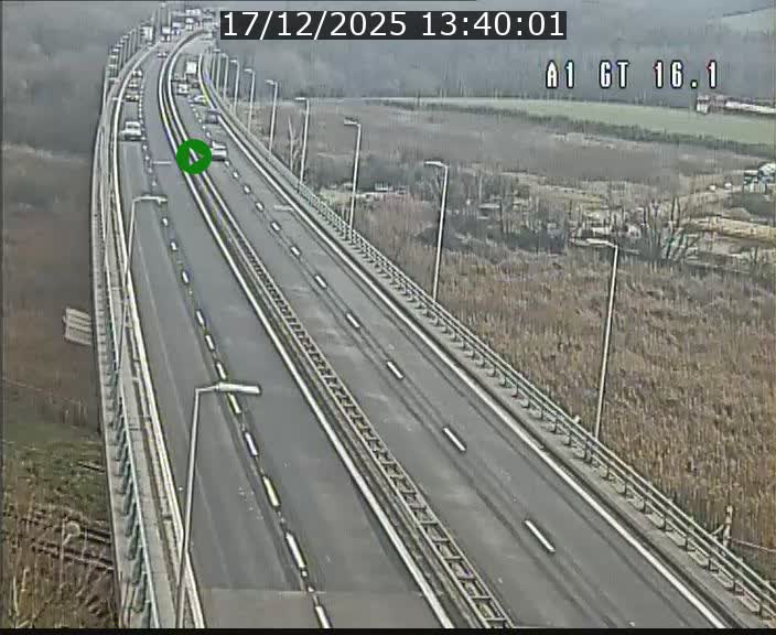 <h2>Traffic live webcam Luxembourg Niederanven - A1 direction Allemagne - BK 16.1</h2>