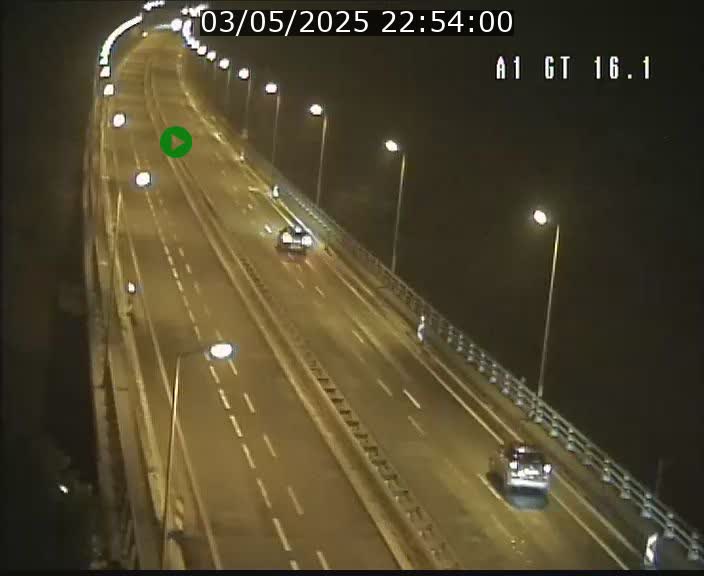 Traffic live webcam Luxembourg Niederanven - A1 direction Allemagne - BK 16.1