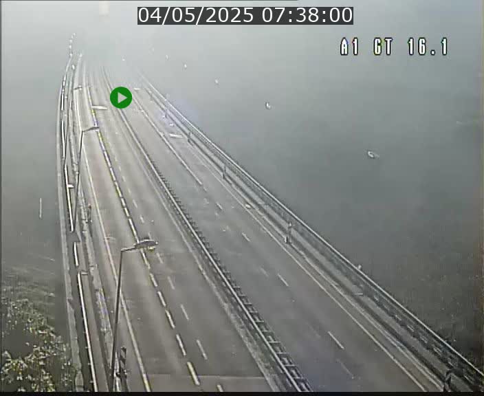 Traffic live webcam Luxembourg Niederanven - A1 direction Allemagne - BK 16.1