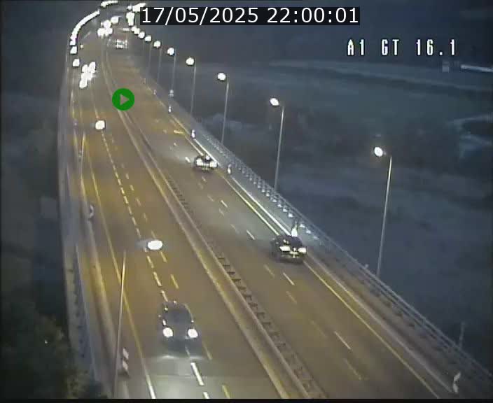 Traffic live webcam Luxembourg Niederanven - A1 direction Allemagne - BK 16.1