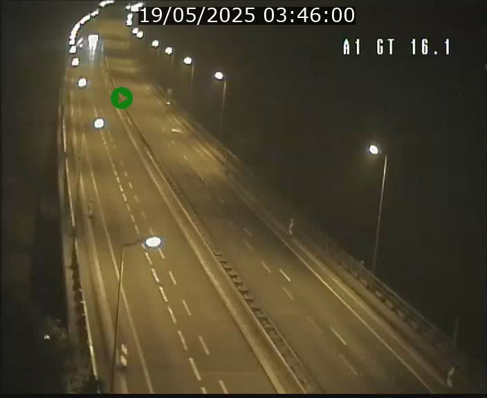 Traffic live webcam Luxembourg Niederanven - A1 direction Allemagne - BK 16.1
