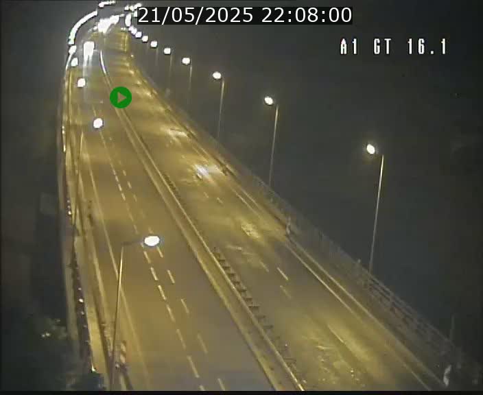 Traffic live webcam Luxembourg Niederanven - A1 direction Allemagne - BK 16.1