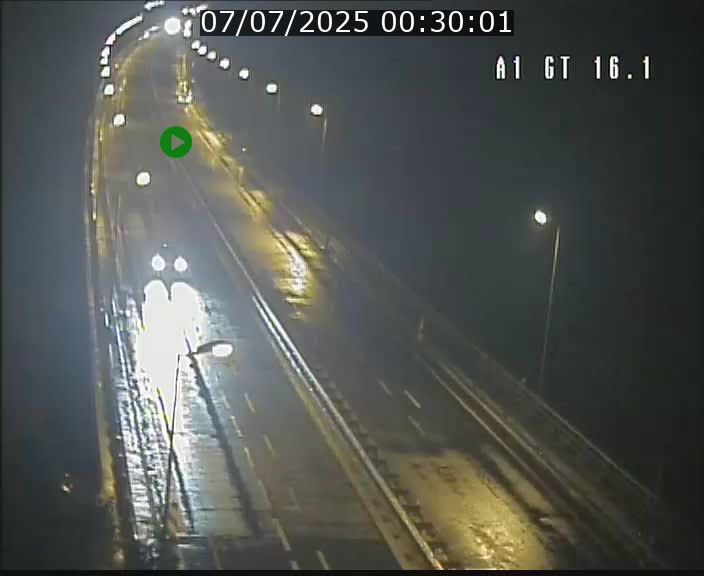 Traffic live webcam Luxembourg Niederanven - A1 direction Allemagne - BK 16.1