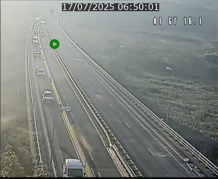 Traffic live webcam Luxembourg Niederanven - A1 direction Allemagne - BK 16.1