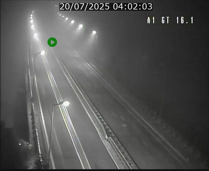 Traffic live webcam Luxembourg Niederanven - A1 direction Allemagne - BK 16.1