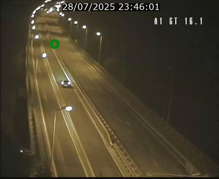 Traffic live webcam Luxembourg Niederanven - A1 direction Allemagne - BK 16.1