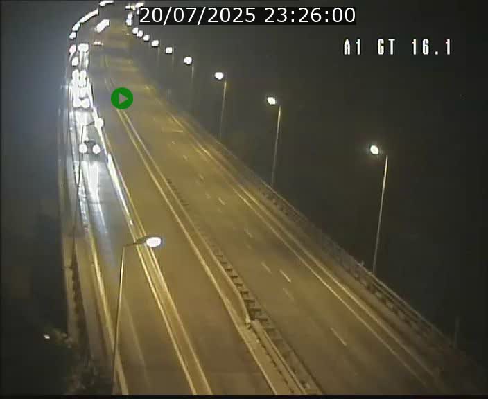 Traffic live webcam Luxembourg Niederanven - A1 direction Allemagne - BK 16.1