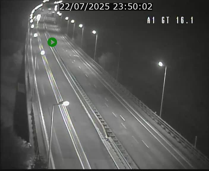 Traffic live webcam Luxembourg Niederanven - A1 direction Allemagne - BK 16.1