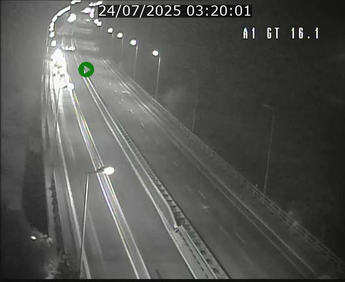 Traffic live webcam Luxembourg Niederanven - A1 direction Allemagne - BK 16.1