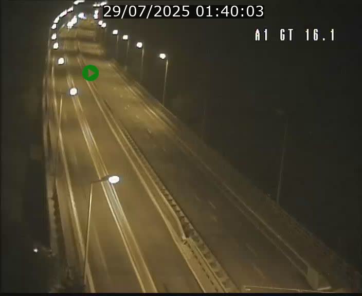 Traffic live webcam Luxembourg Niederanven - A1 direction Allemagne - BK 16.1