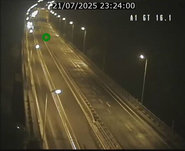 Traffic live webcam Luxembourg Niederanven - A1 direction Allemagne - BK 16.1
