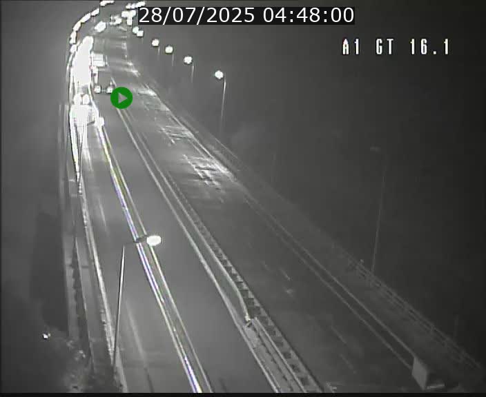 Traffic live webcam Luxembourg Niederanven - A1 direction Allemagne - BK 16.1